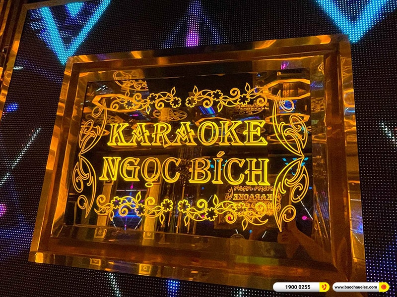 Lắp đặt 4 phòng hát VIP quán karaoke kinh doanh Ngọc Bích tại Nam Định 