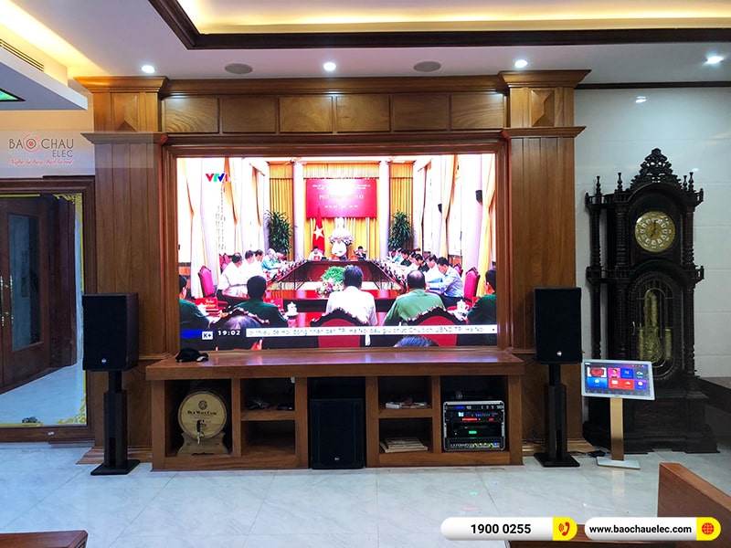 Lắp đặt dàn karaoke trị giá hơn 200 triệu đồng cho anh Trọng tại Nghệ An