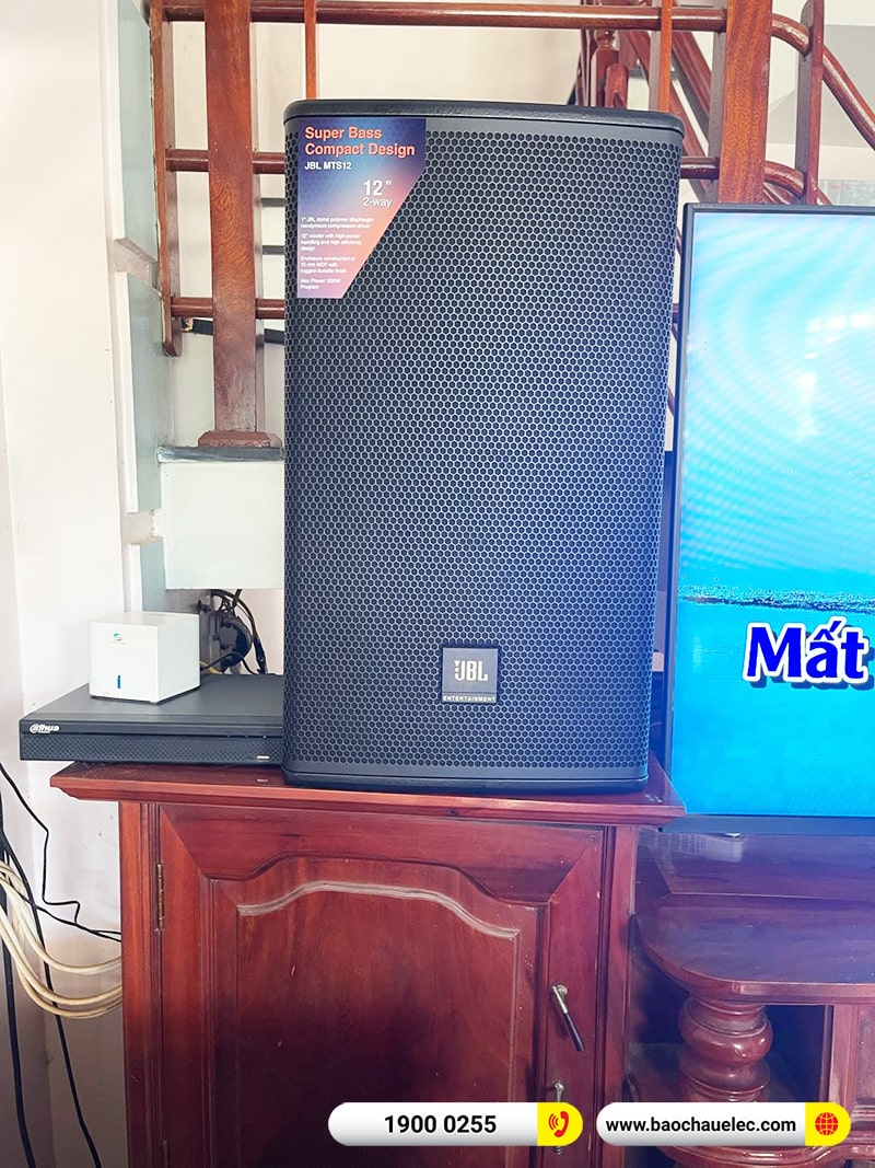 Lắp đặt dàn karaoke JBL 62tr cho anh Thể tại Phú Thọ (JBL MTS12, Crown T5, KX180A, JBL A120P, JBL VM300) 