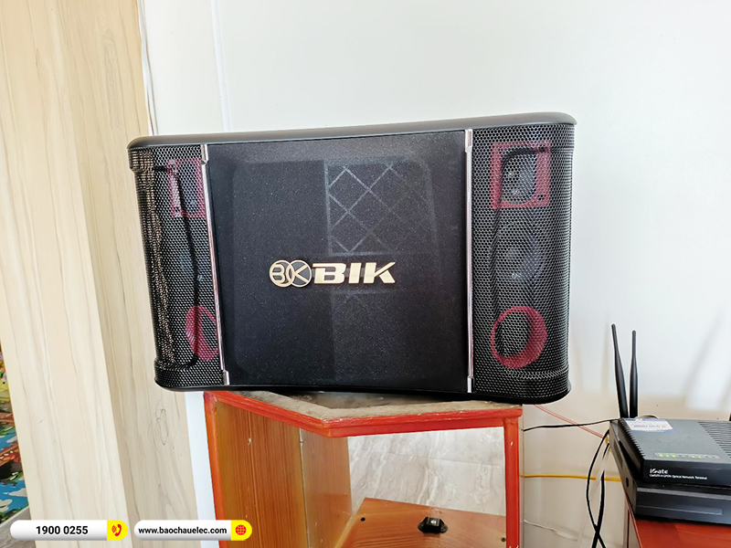 Lắp đặt dàn karaoke trị giá gần 30tr cho anh Thủy tại Hà Nội (BIK BJ-S968, VM620A, X6 Luxury, SW312C) 