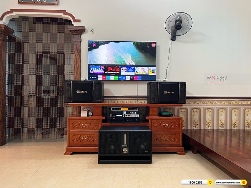 Lắp đặt dàn karaoke trị giá hơn 40 triệu cho bác Nhung tại Phú Thọ