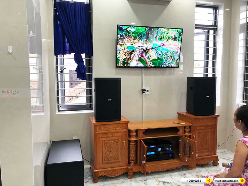 Lắp đặt d&agrave;n karaoke trị gi&aacute; hơn 50 triệu cho anh Chiến tại Quảng Nam (BIK BSP 412II, VM830A, BPR-8500, BJ-W88 Plus, BJ-U550, BKSound M8) 