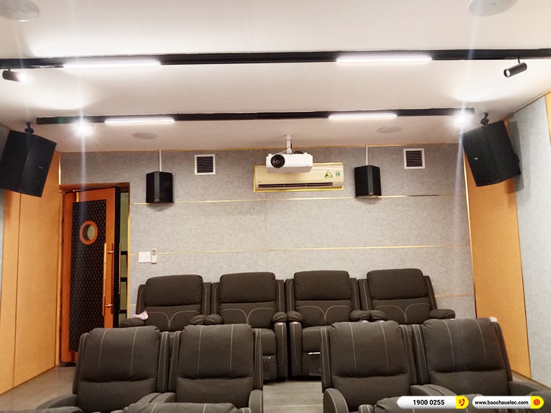 Thi công nội thất, lắp đặt hệ thống nghe nhạc, xem phim trị giá hơn 400 triệu cho anh Khoa tại Thái Bình (Klipsch RP8000F, RP-502S, RP-500C, SPL-150,…)