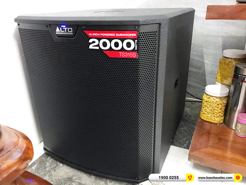 Lắp đặt dàn karaoke trị giá gần 80 triệu cho anh Đại tại Thái Bình (BMB 900SE, DAD 950, KX180A, TS315S, VM300, BKSound M8)