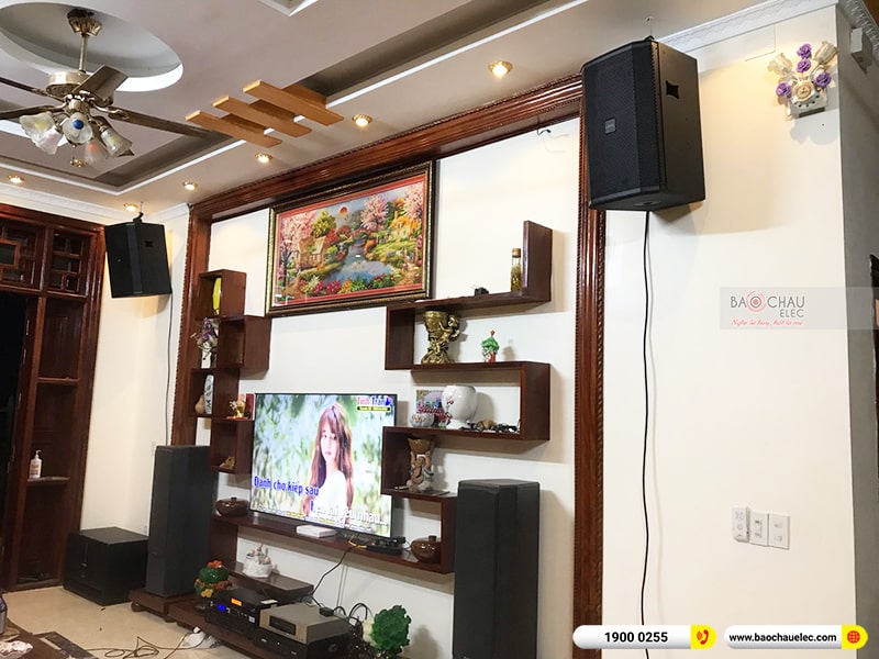Lắp đặt dàn karaoke trị giá gần 40 triệu cho anh Dương tại Thái Bình 