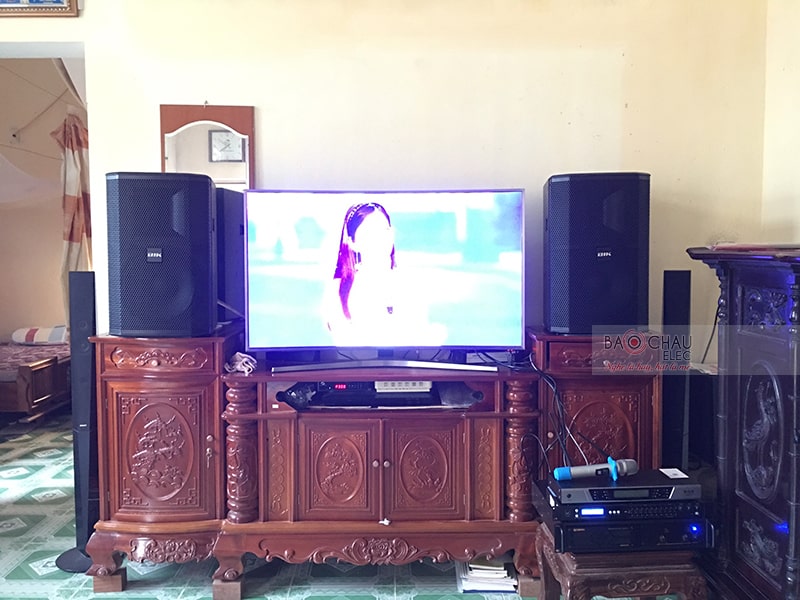 Dàn karaoke gia đình anh Hoàn ở Thái Bình h4