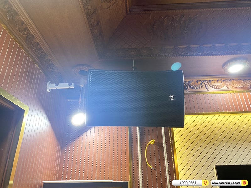 Thi công nội thất và đặt hệ thống karaoke, nghe nhạc trị giá hơn 700 triệu cho khách hàng tại Thái Binh (BW 803 D4, Accuphase E380, Audio X45, RCF 4112, MC2 E25,…) 
