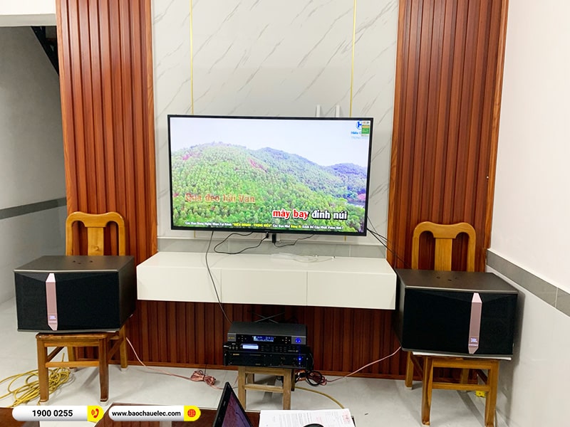 Lắp đặt dàn karaoke trị giá hơn 30 triệu cho anh Cương tại Thanh Hóa (JBL KI512, BIK VM620A, BKSound X5 Plus, BIK BJ-U500) 