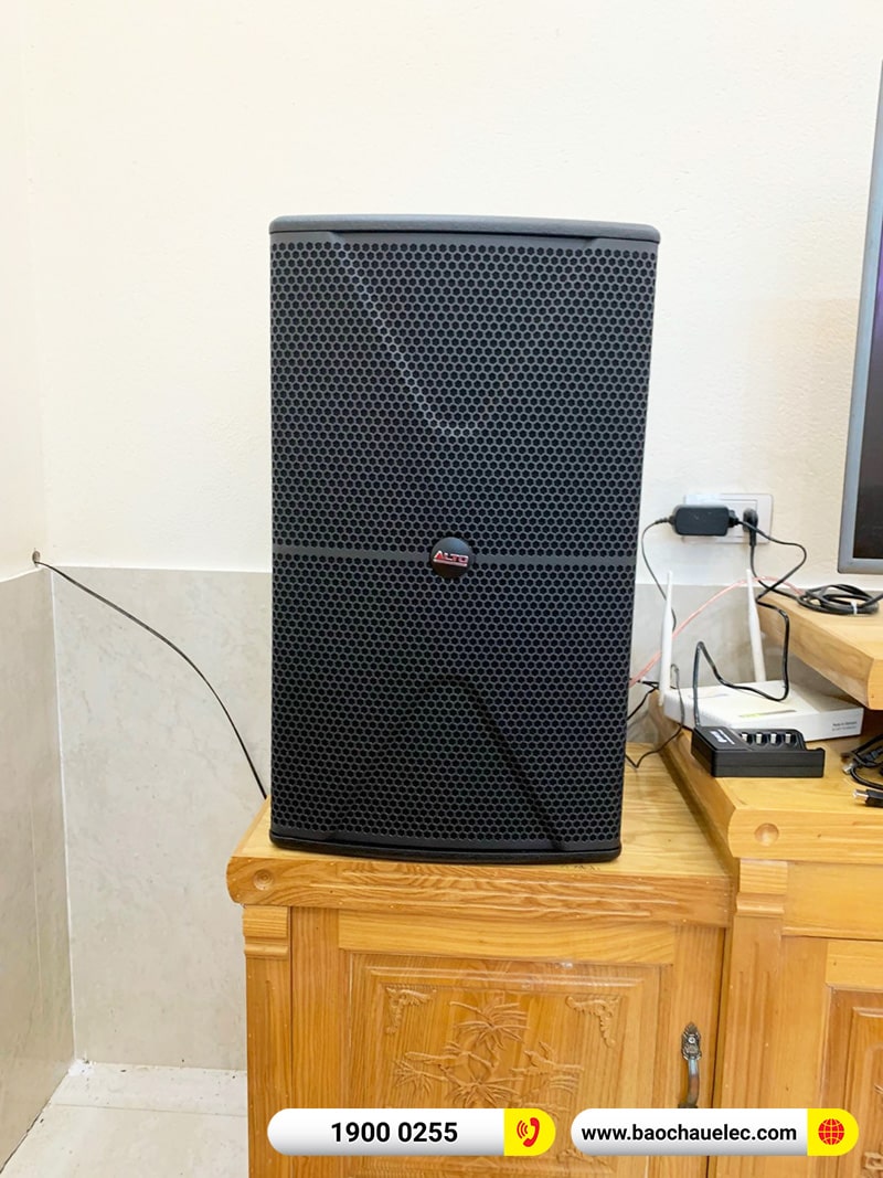 Lắp đặt dàn karaoke trị giá hơn 20 triệu cho chị Thủy tại Thanh Hóa (Alto AT2000II, BKSound DKA 8500) 