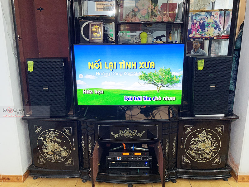 Dàn karaoke gia đình chị Dung h4