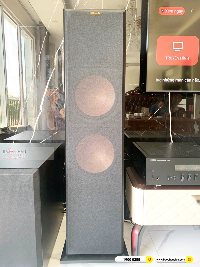 Lắp đặt dàn nghe nhạc trị giá hơn 160 triệu cho khách hàng tại Thanh Hóa (Klipsch RF7 III, Cambridge 200M, Yamaha A-S1200, Klipach SPL150) 