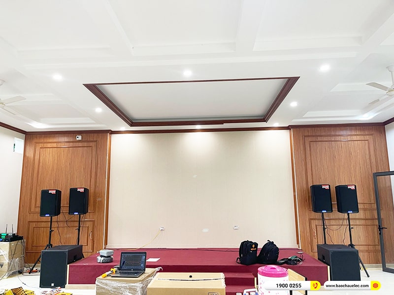 Lắp đặt dàn âm thanh hội trường tại Vĩnh Phúc (Alto TS415, AAP TD8004, BPR-5600, SX-Sub18+, BCE UGX12) 