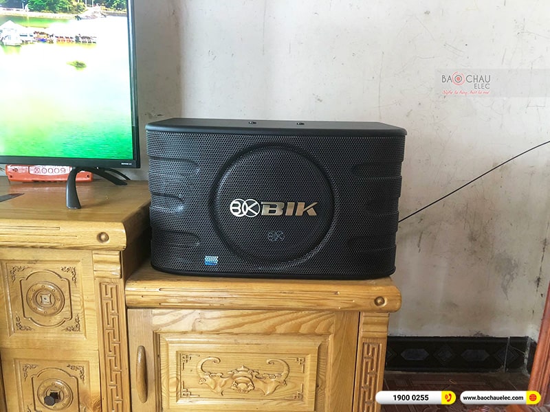 Lắp đặt dàn karaoke trị giá gần 20 triệu cho anh Hạnh tại Vĩnh Phúc (BIK BJ-S668, BIK BJ-A88, BIK BJ-U100) 