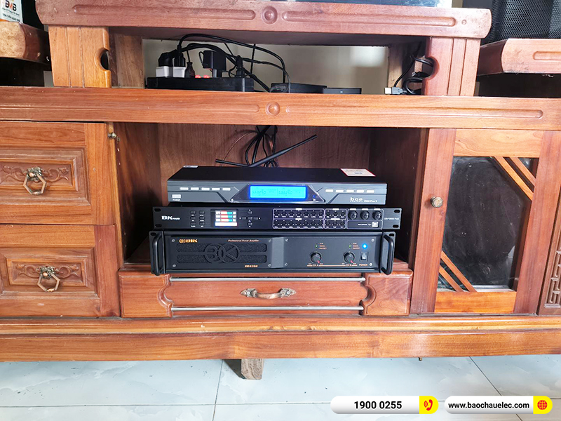 Lắp đặt dàn karaoke trị giá khoảng 30 triệu cho anh Toàn tại Vĩnh Phúc (BMB 510SE, VM420A, DSP-9000 Plus, BCE U900 Plus X)