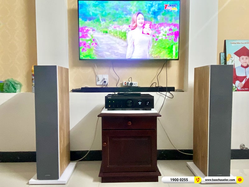 Lắp đặt dàn nghe nhạc trị giá gần 60 triệu cho anh Bình tại Vũng Tàu (BW 603 S2 Anniversary Edition, Denon PMA-900 HNE) 
