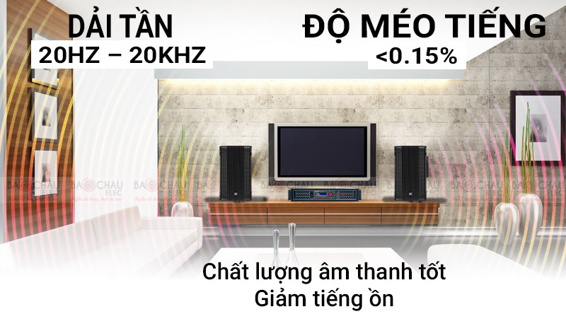 Cục đẩy công suất BIK BPA-8200 (2 kênh - Japan)