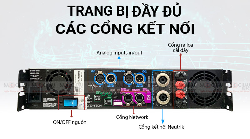 Cục đẩy Crown MA 5000i (made in Mexico)