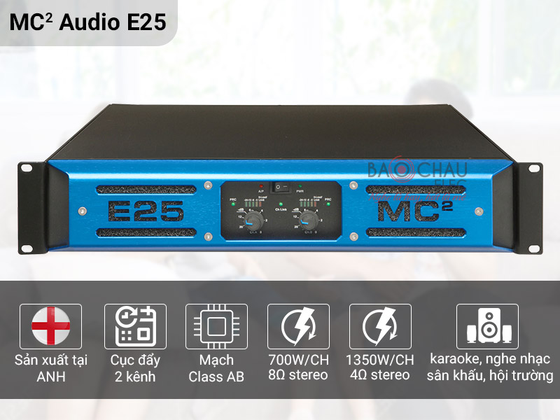 Cục đẩy công suất MC2 Audio E25