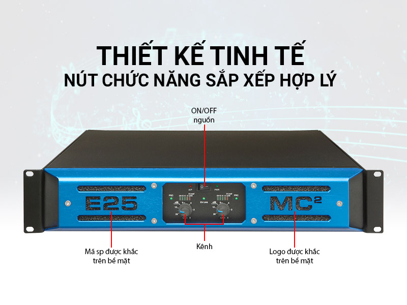 Cục đẩy công suất MC2 Audio E25