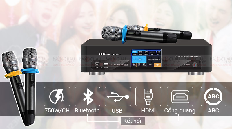 Digital Karaoke Power Amplifier BKSound DKA 8500