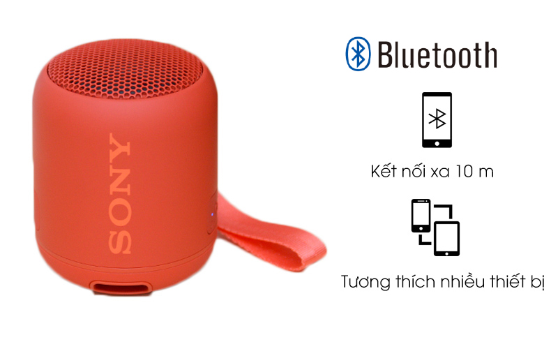 Loa bluetooth Sony SRS XB12 kết nối bluetooth chuẩn 4.2