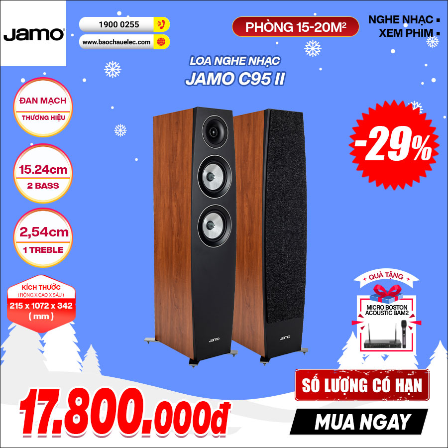 Loa nghe nhạc Jamo C95 II