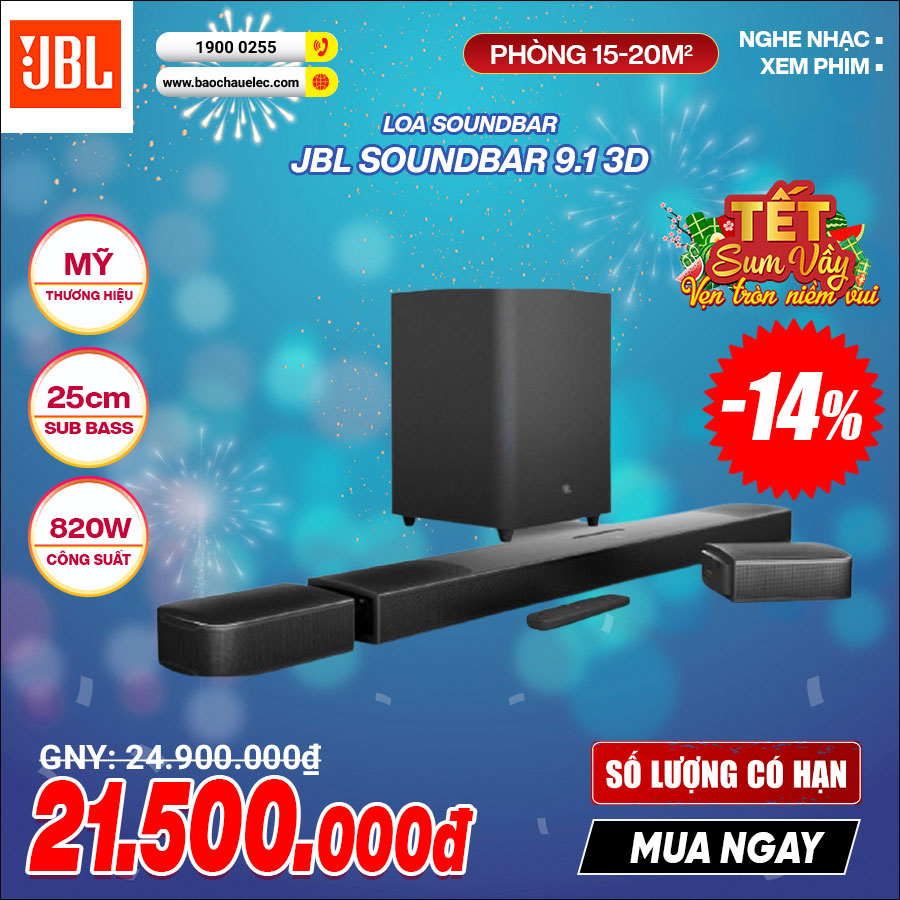 Loa Soundbar JBL Soundbar 9.1 3D