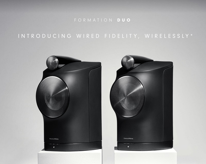 Formation Duo mẫu loa booksehlf mang hình dáng dựa trên 805 D3 đẳng cấp của Bowers & Wilkins.