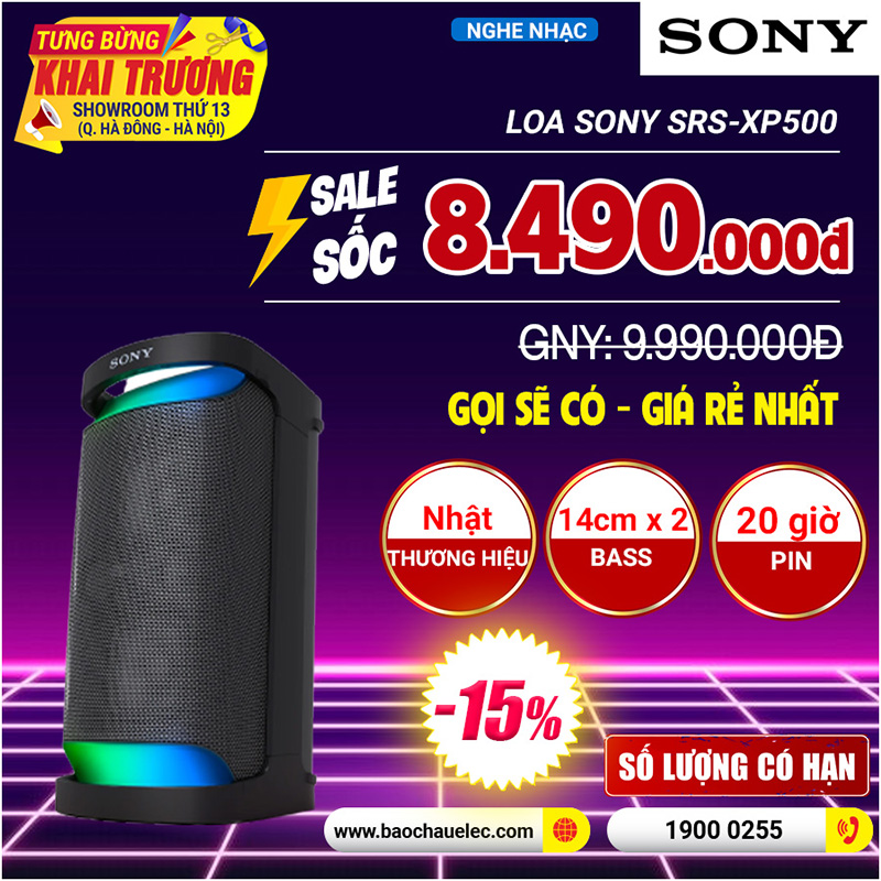 Loa bluetooth Sony SRS-XP500