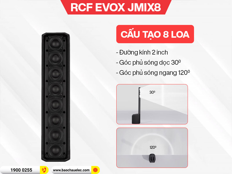 Loa RCF EVOX JMIX8