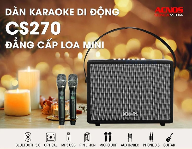 Loa xách tay Acnos CS270