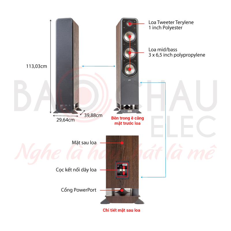 Ảnh kĩ thuật Loa Polk Audio Signature S60