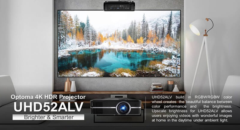 Máy chiếu 4K Optoma UHD52ALV