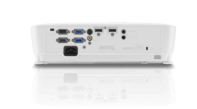 Máy chiếu BenQ MX535 với hệ thống cổng kết nối linh hoạt
