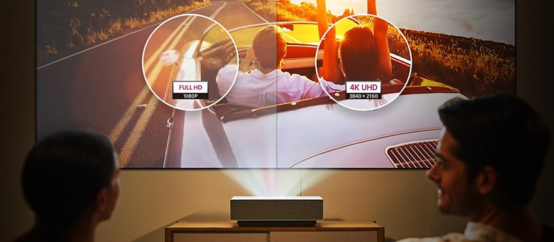 Máy chiếu LG CineBeam Laser 4K UHD HU715QW