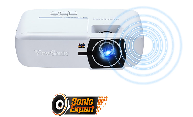 Máy chiếu ViewSonic PX725HD cho âm thanh sống động