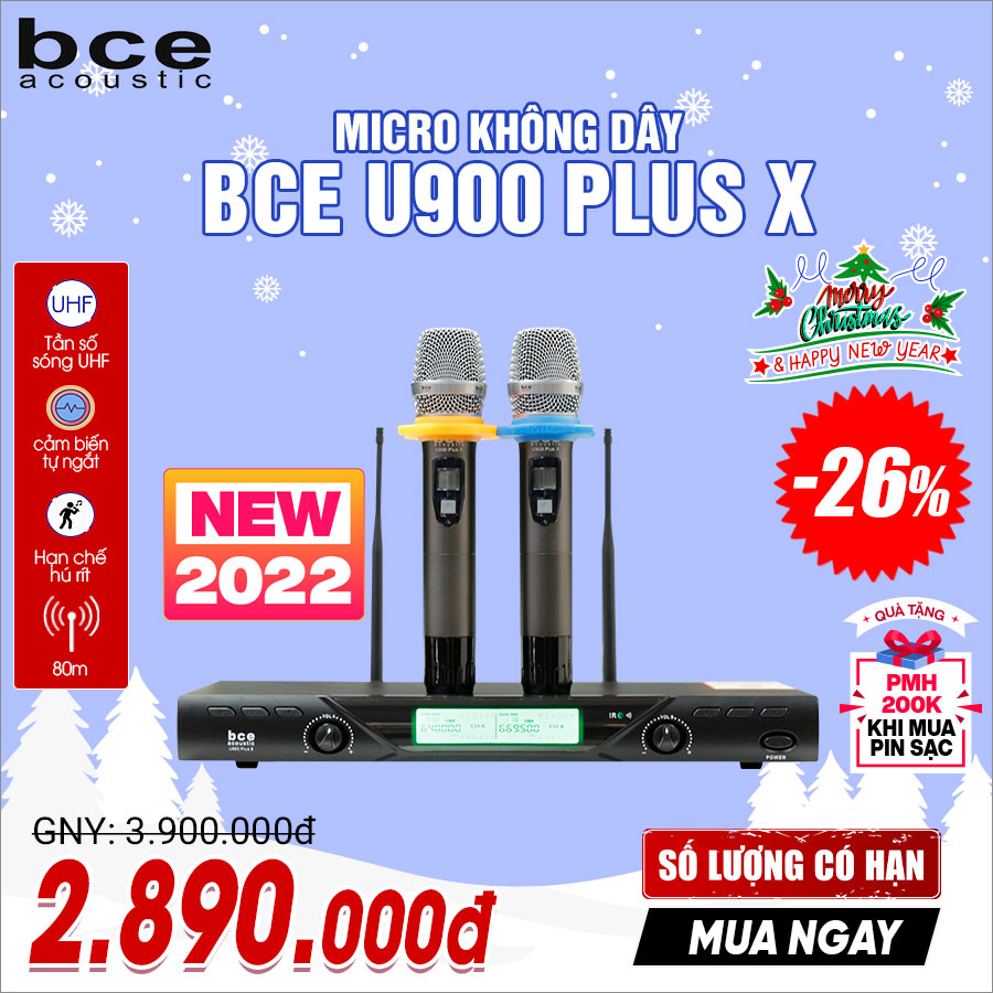 Mico không dây BCE U900 Plus X