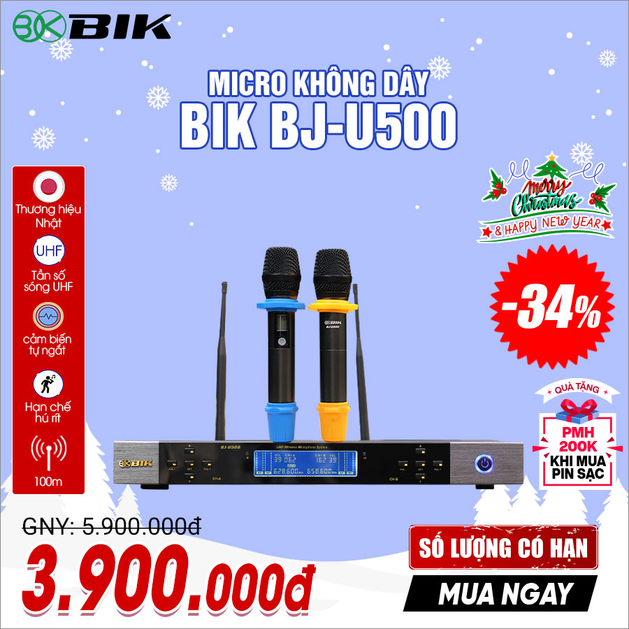 Mico không dây BIK BJ-U500