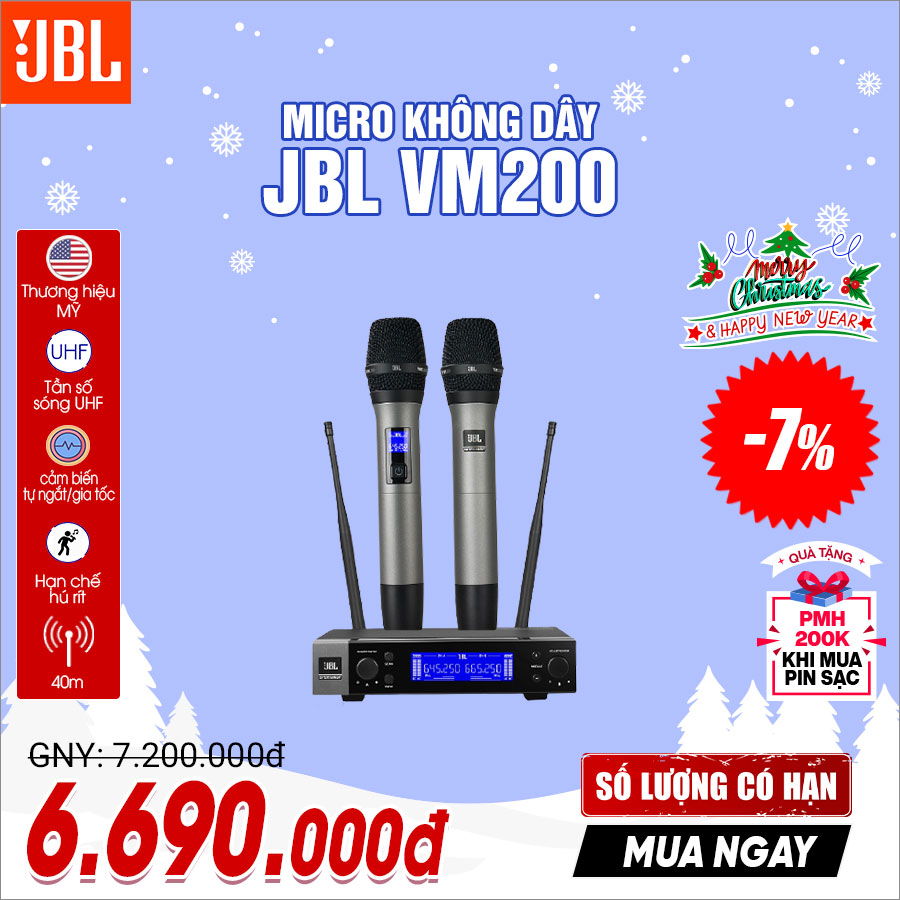 Mico không dây JBL VM200