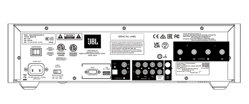 Amply JBL SA550 Classic