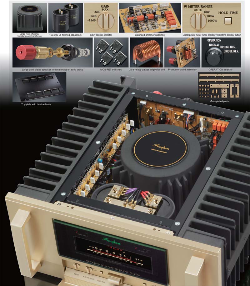 Amply Accuphase A250 chính hãng giá rẻ