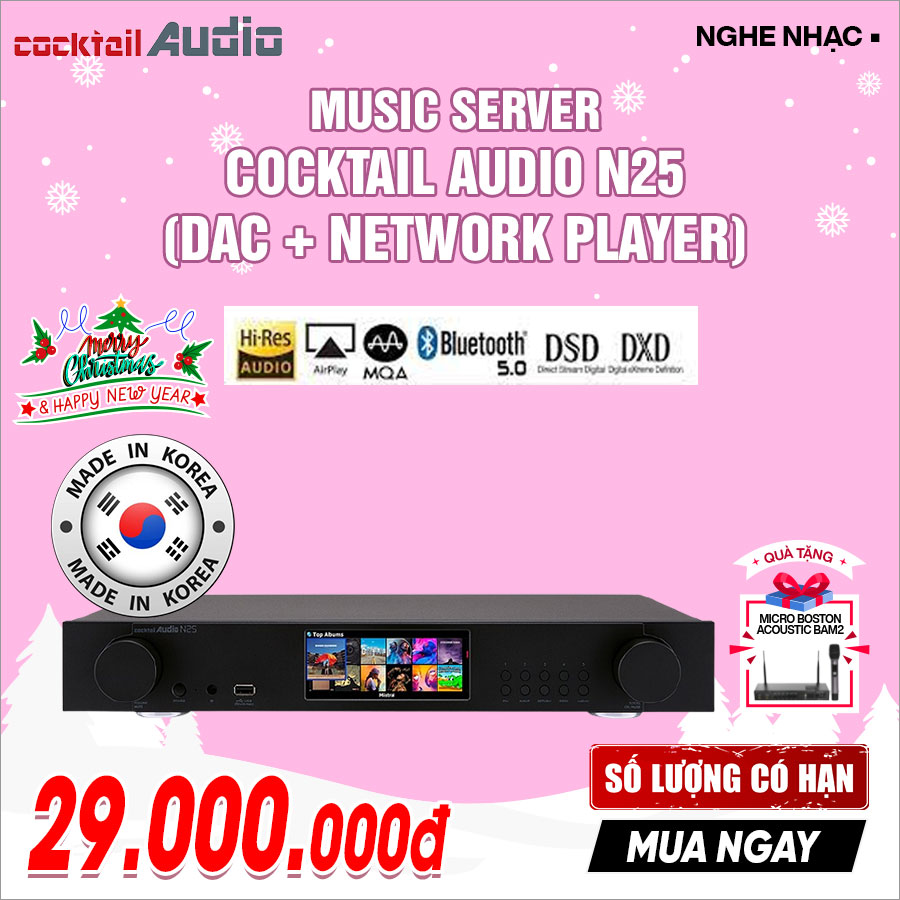 Music Server Cocktail Audio N25