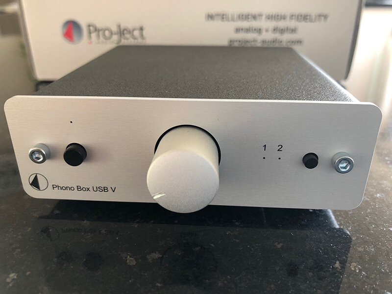 Phono Pre Amply Pro-Ject Phono Box USB V