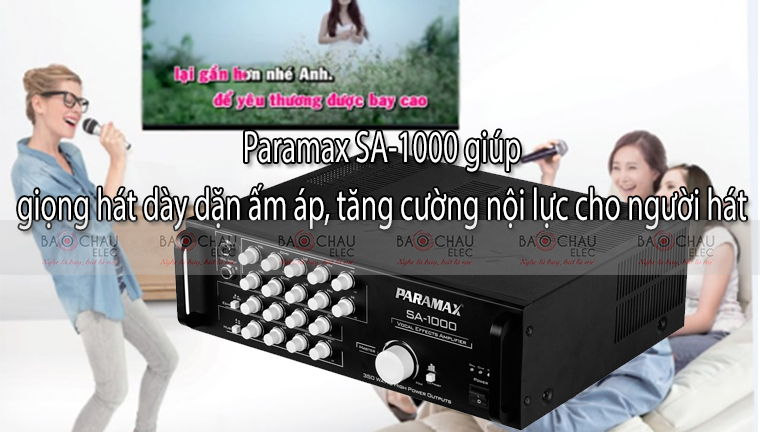 Amply karaoke PARAMAX SA1000