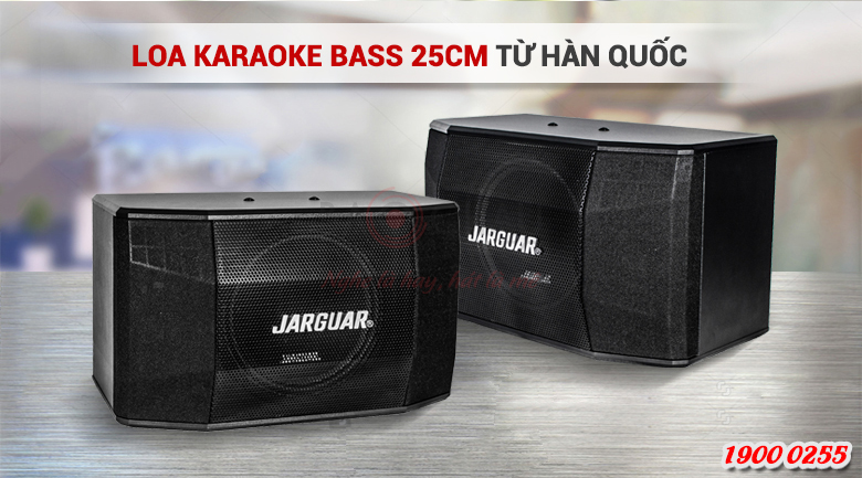 Loa karaoke Jarguar KM 880 Pro sử dụng củ bass 25cm