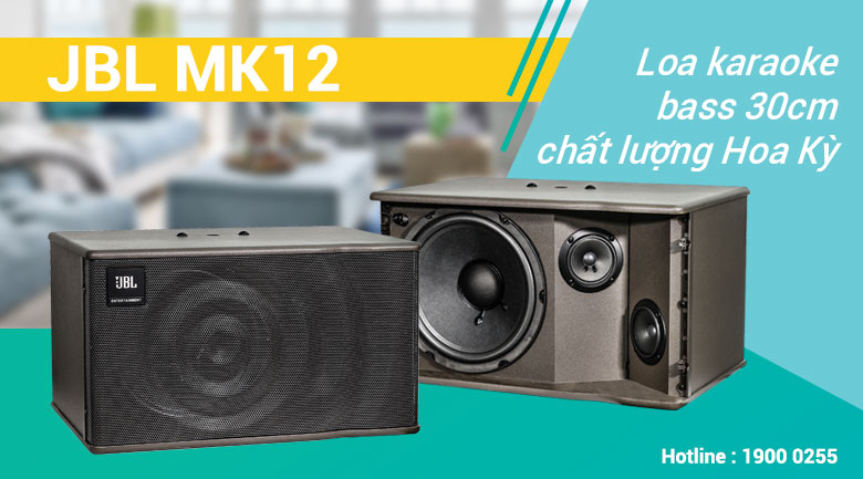Loa karaoke JBL MK12 cho âm thanh chân thực