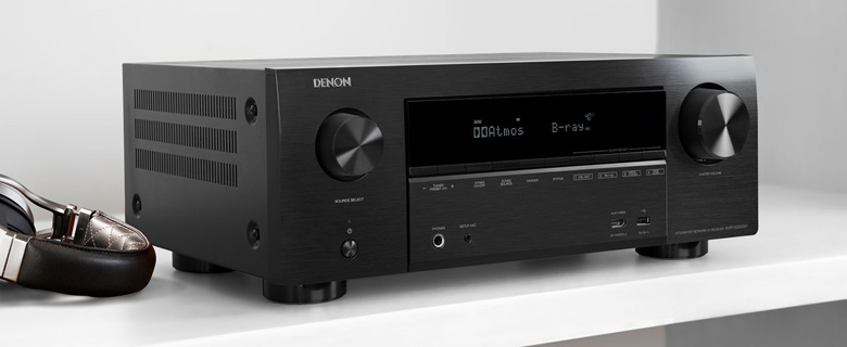 Amply Denon AVR-X2500H xử lý âm thanh chuyên nghiệp