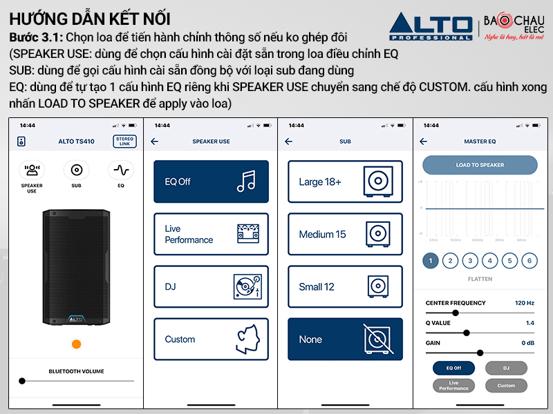 Hướng dẫn sử dụng App ALto
