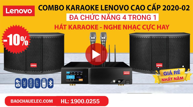 Combo karaoke Lenovo cao cấp 2020-02