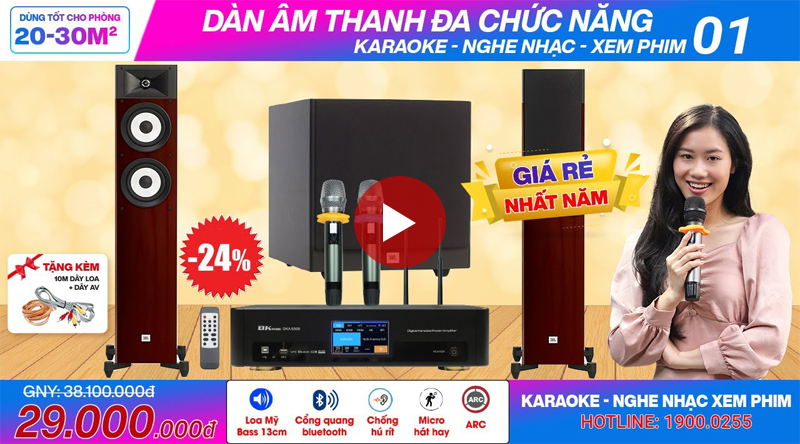 Dàn âm thanh đa chức năng 01